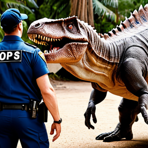 Home 4 Alright, friends, let's talk more about 'Jurassic Cops'!